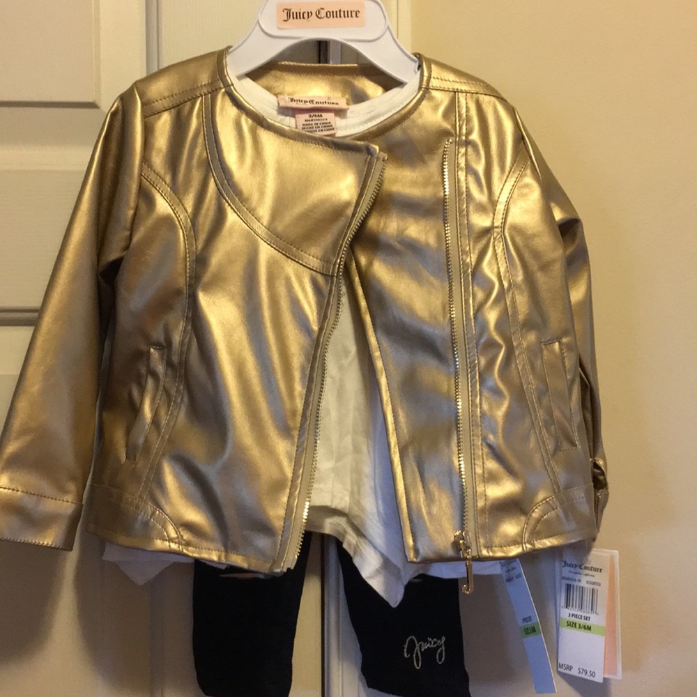 ADORABLE 3 Piece Juicy Courture outfit!